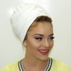 מטפחת מעוצבת בצבע לבן מסדרת קלילופ דגם CL50